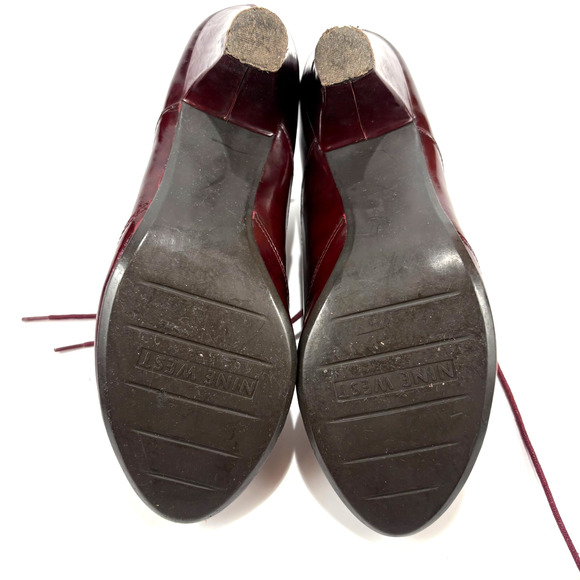 Nine West Vintage Inspired Block Heel Oxford Shoe Whimsigoth Classic 7.5 - Picture 11 of 12